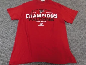 Atlanta Falcons Mens T shirt M Team Apparel Red 2012 NFC Champions - Picture 1 of 10