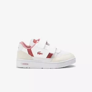 Boy's Trainers Lacoste Infants T-Clip in White - Picture 1 of 6