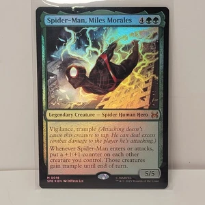 MTG Magic The Gathering Spider-Man Miles Morales Mythic 0018 Foil - Picture 1 of 7