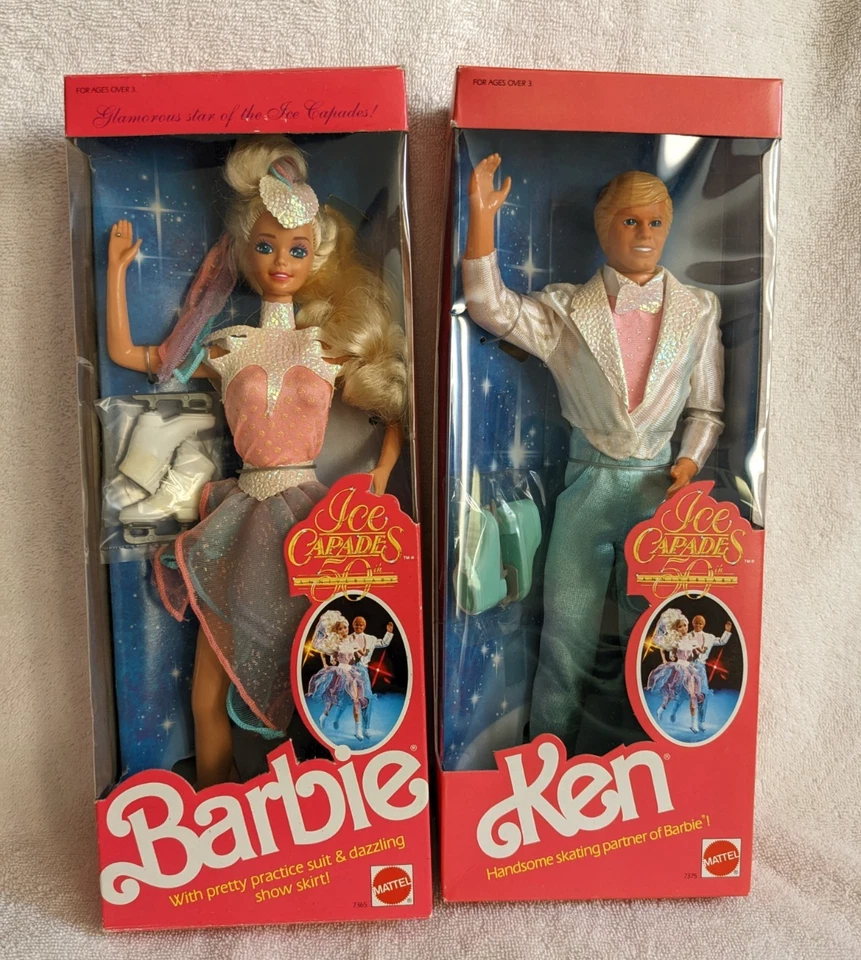 Ice Capades Ken by Mattel 7375 MINT NRFB 070d 1989