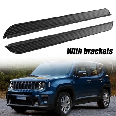 2 piezas estriberas aptas para Jeep Renegade 2015-2026 barras Nerf escalón lateral Foto 1 de 4
