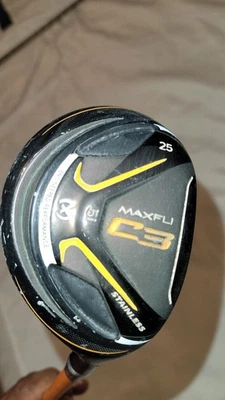 Maxfli C3 3 Madera de calle 25° V2 Reg Flex Varilla de grafito derecha 43,5"  Foto 1 de 4