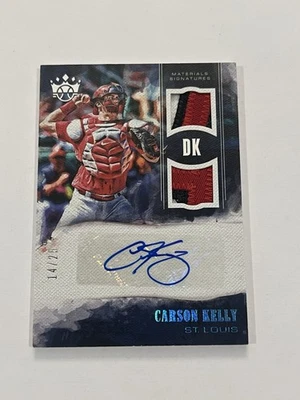 2018 Panini Carson Kelly Diamond Kings Materials Signatures /25 Cardinals - Image 1 of 4