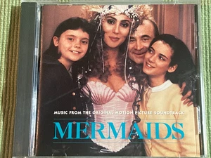MERMAIDS THE ORIGINAL MOTION PICTURE SOUNDTRACK 10 TRACK CD CHER FREE SHIPPING - Picture 1 of 2