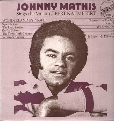 Johnny Mathis Sings the Music of Bert Kaempfert LP vinyl UK Embassy 1975 - Image 1 of 4