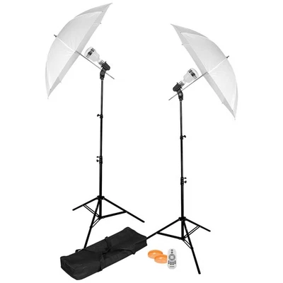 Westcott uLite LED 2-Light Umbrella Continuous Lighting Kit Includes Remote C... - Image 1 of 4
