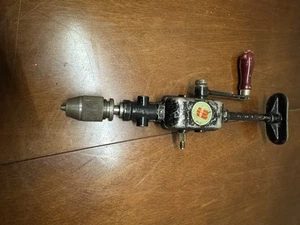 Seltene Vintage Handbohrmaschine von Metabo – mit Brustplatte - Bild 1 von 3