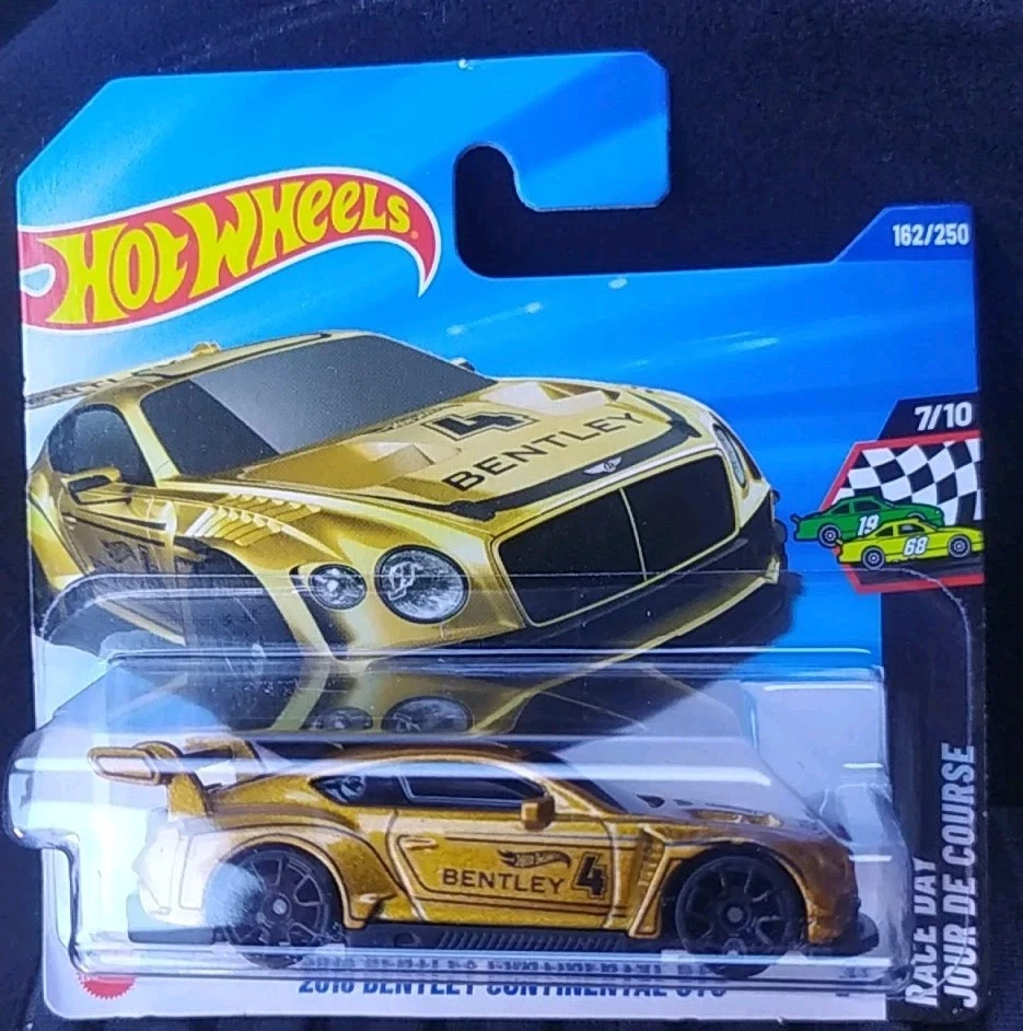 Hot Wheels Case Q 2025 Bentley Continental GT3 Oro 1:64 - Immagine 1 di 4