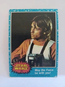 STAR WARS card #63 Topps 1977 First series blue - Picture 1 of 2