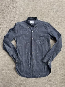 Our Legacy 1950s Quilt Dot Chambray Shirt M Indigo - M - Picture 1 of 4