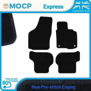 Alfombrillas de coche Express con ajuste prepuntada azules para adaptarse a clips Skoda Octavia en conducción... - Imagen 1 de 4
