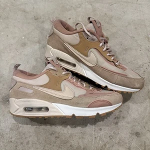 Nike Sneakers Shoes Womens Size 6 Air Max 90 Futura Sanddrift DM9922-100 - Picture 1 of 10