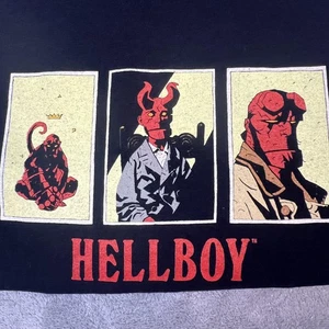 Vintage Hellboy Shirt Herren 2XL Dark Horse Comics Grafik T-Shirt 2002 Film 00er - Bild 1 von 13