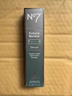 No7 Future Renew Damage Reversal Serum, 50ml (New&Sealed) - Image 1 of 4