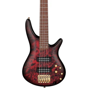 Ibanez SR305EDX 5-String Electric Bass Guitar Wine Red Frozen Matte - Picture 1 of 8
