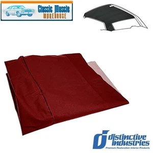 Bright Red Headliner for 1965 Ford Mustang by Distinctive Ind. - IN STOCK - Picture 1 of 20