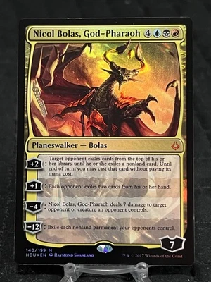Nicol Bolas, God-Pharaoh FOIL Hour of Devastation ~LP~ MTG - Image 1 of 4