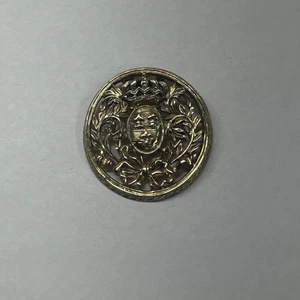 SELTENE NETTIE ROSENSTEIN VERMEIL STERLINGSILBER FLORAL KRONE HAARSPANGE - Bild 1 von 5