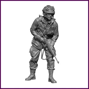 1/35 WW2 US Para Rifleman 4, Resin Modell Figur Soldat, WWII Militär - Bild 1 von 24