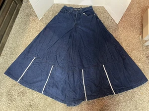 Pantalones de mezclilla vintage Kik Wear 91 pierna ancha patinador rave hip hop kikwear talla 28 - Imagen 1 de 11