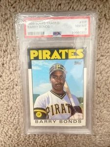 1986 Topps Traded - Barry Bonds #11T (RC) - Picture 1 of 2