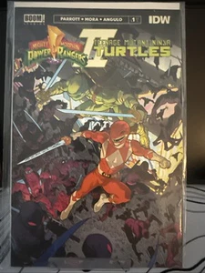 MMPR TMNT II #1 (OF 5) CVR A CONNECTING VARIANT 1 Power Rangers - Picture 1 of 6
