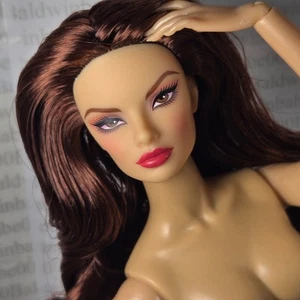 G10~MUÑECA PRINCESA SUPERMODELO XIAN OJO MARRÓN ROJIZO ARTICULADA DESNUDA 12,5" ÚNICA EN SU CLASE - Imagen 1 de 8