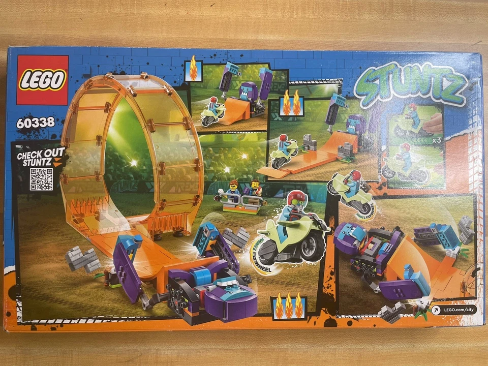 LEGO STUNTZ 60338 CHIMPANZEE SMASH STUNT LOOP 226 PCS NEW BOX SEALED - Image 1 of 4