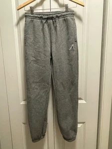 Nike Air Jordan Joggers Gray Sweat Pants Youth Size L - Picture 1 of 4