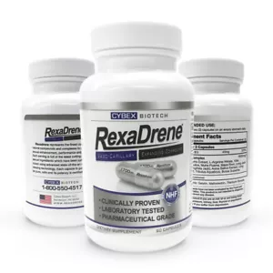 REXADRENE MALE ENHANCEMENT CAPSULES 100% ALL NATURAL 1 MONTH SUPPLY - Picture 1 of 6