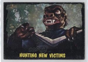 1964 Topps Bubbles Outer Limits Printed in USA Hunting New Victims #14 0f9x