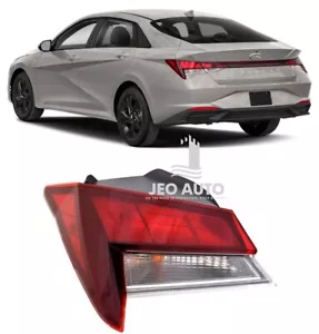 Halogen Tail Light Stop Lamp Left Driver For Hyundai Elantra 2021-2024 (TYC) - Picture 1 of 5