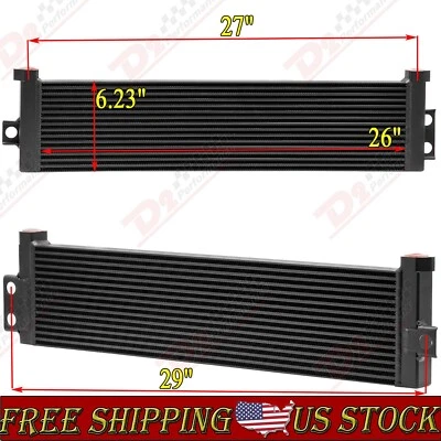 Aluminum Oil Cooler For 2015-2020 2019 2018 BMW M3 M4 M2 S55 F80 F82 F83 F87 F8X - Image 1 of 4