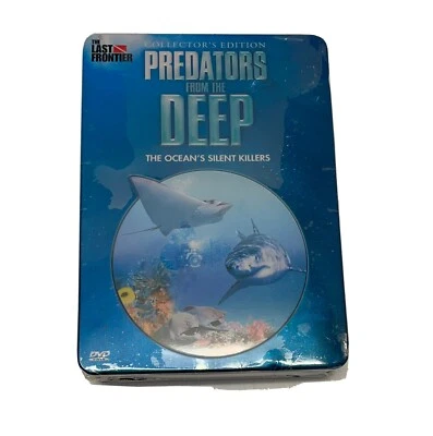 Predators from the Deep Collector's Edition DVD Set, Tin Case, NEW SEALED. - Image 1 of 4