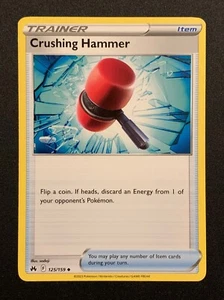 Crushing Hammer | 125/159 | Poco común | SWSH: Crown Zenith | JCC Pokémon - Imagen 1 de 3