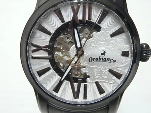 Orobianco OR0011 Automatic Black x White Watch Used WTN - Picture 1 of 7