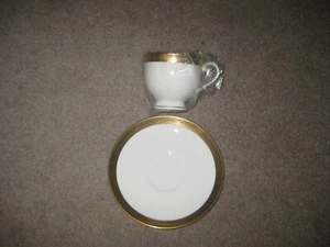 New Mikasa Crown Jewel Gold Cup & Saucer - Picture 1 of 1