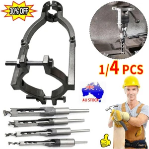 Square Mortising Hole Drill Woodworking Bit Chisel Mortise Tenon Wood Tool 1-4X - Picture 1 of 17