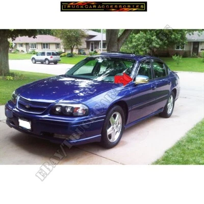 Cubierta de espejo retrovisor lateral completo cromada para CHEVY Impala 2002 2003 2004 2005 Foto 1 de 2