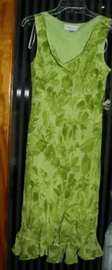 GRÖSSE 10 DONNA RICCO LIMETTE MEHRFARBIG PULLOVER ÄRMELLOS KLEID - Bild 1 von 2