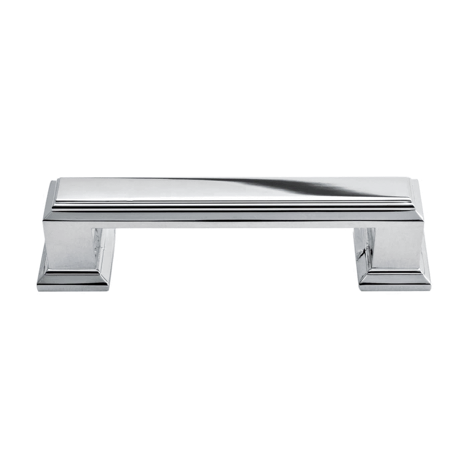 Atlas Cabinet Pull Sutton Place Pull 3 Inch Polished Chrome - Image 1 of 1