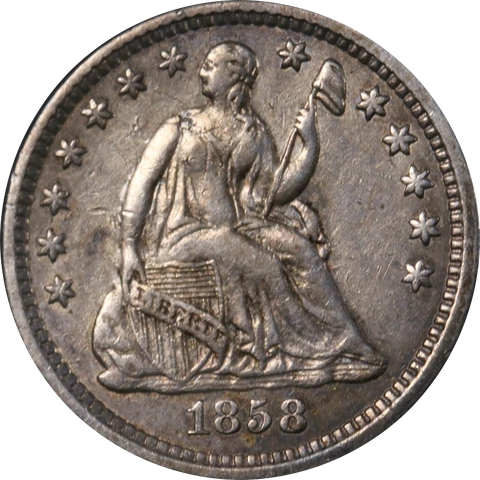 1858-O Seated Liberty Half Dime Great Deals From The Executive Coin Company Cover