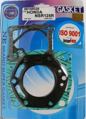 Pochette de joints  le haut du moteur Top End  HONDA CRM NS NSR 125 R F - Photo 1/4