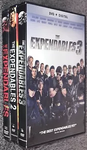 The Expendables 3 DVD Stallone Lundgren Willis Roarke Statham Triple Feature  - Picture 1 of 4