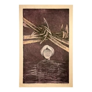 ROGER AGUILAR. Engraved. Chalcography. Contemporary Art. Cuban Art - Picture 1 of 8