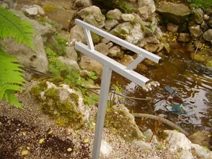  Garten Sessellift, Seilbahnstütze,Gartenbahn,Stütze  - Bild 1 von 3