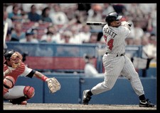 1995 Post Collector Series Kirby Puckett #6 Minnesota Twins 3.5 x 5 Size!