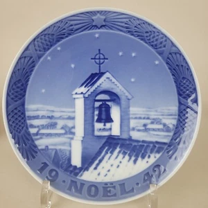 Royal Copenhagen, Assiette De Noël 1942, XXème Siècle - Imagen 1 de 10