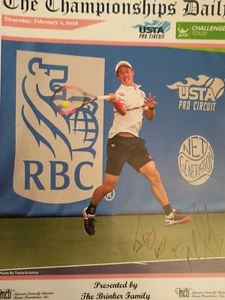 MICHAEL CHANG HANDSIGNIERTES 8x10 FARBFOTO - signed in person - Bild 1 von 2