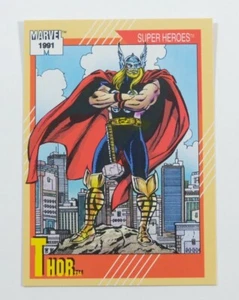 1991 Impel Marvel Comics Super Heroes #48 Thor Trading Card - Picture 1 of 2